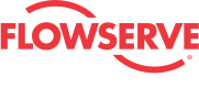 Flowserve log white tagline